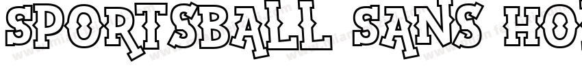 Sportsball Sans Holl字体转换